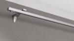 Wandschiene Modell 410 in Alu ohne Vorhang