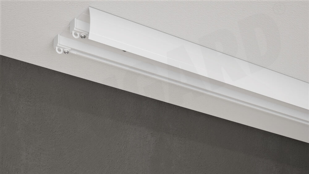 Gardinenschiene Modell 465 ohne Vorhang Gardinenschiene Modell 465 ohne Vorhang