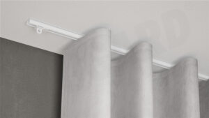 Gardinenschiene Modell 800 mit Vorhang