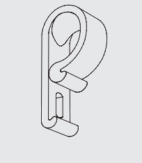 Sicherheitskettenhalter