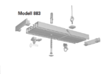 Deckenschiene Modell 883 Gesamt