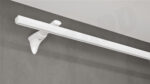 Wandschiene Modell 410 in Weiß ohne Vorhang