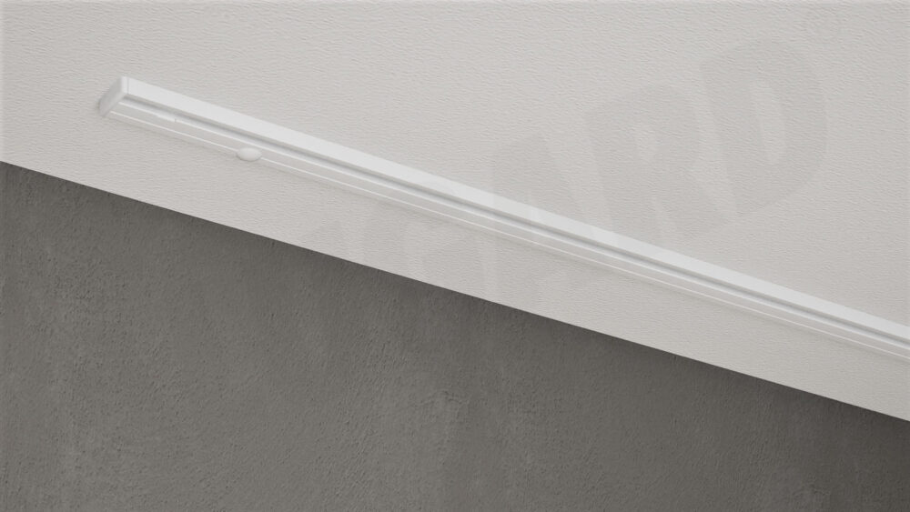 Deckenschiene 876 weiĂź ohne Vorhang Deckenschiene 876 weiĂź ohne Vorhang