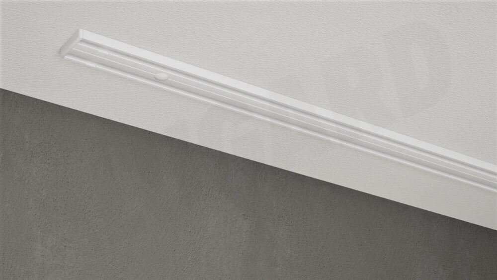 Gardinenschiene Modell 877 ohne Vorhang Gardinenschiene Modell 877 ohne Vorhang