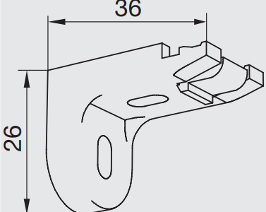 Wandträger Modell 750