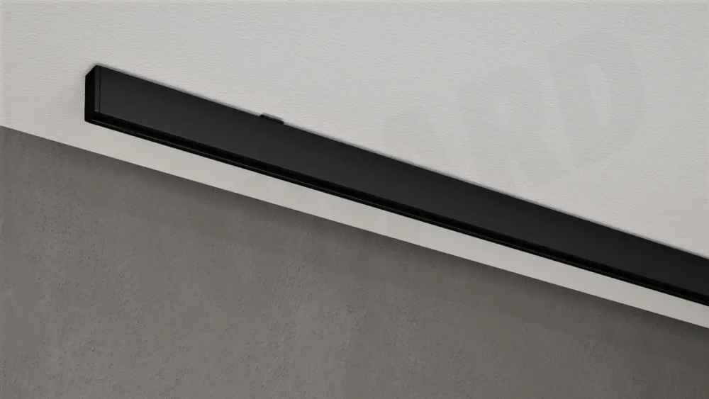 Gardinenschiene 840 schwarz Gardinenschiene 840 schwarz