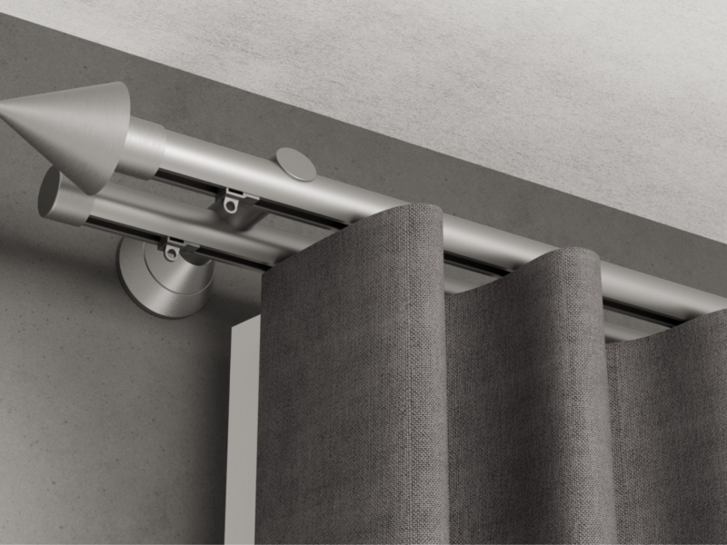 Wandschiene Modell 440 2-läufig Alu